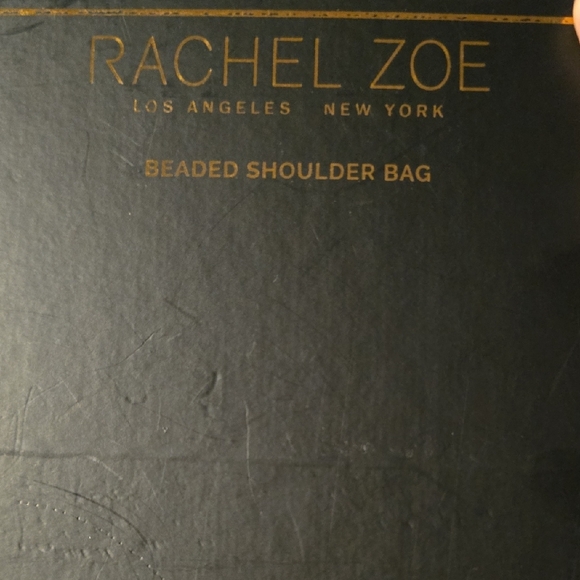 Rachel Zoe Beaded Clutch - White, Red, Green - Picture 7 of 8